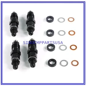 Inyector de combustible diésel 4 piezas para Mitsubishi Pajero Triton Delica 4D56 4D56T 2,5 L EE. UU. - Imagen 1 de 3