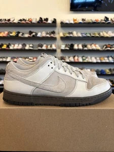 Nike Dunk Low Ironstone Size 10.5 Pre-Owned FD9746-001 Grey Brown - Picture 1 of 6