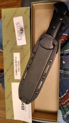 Cuchillo herramienta Camillus BK&T BK-3 Tac N.I.B. Con papeles  Foto 1 de 4