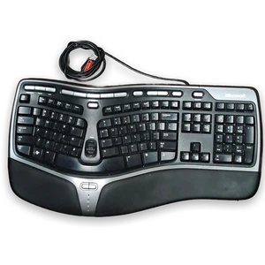 Microsoft Natural Ergonomic Keyboard 4000 v1.0 KU-0462 Wired USB - Picture 1 of 10
