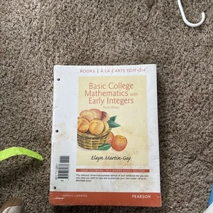 Developmental Mathematics, Books a la Carte Edition by Elayn Martin-Gay SEALED - Picture 1 of 7