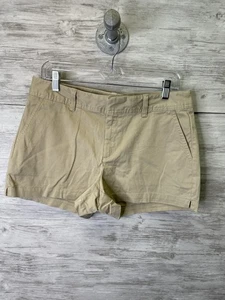 Gap City Damenshorts 8 khaki Chino vorne flach lässig klassisch Sommer Taschen - Bild 1 von 9