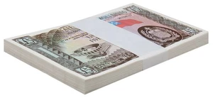 Samoa Occidental 5 libras, 2020 ND, P-15CS, UNC X 100 PIEZAS paquete - Imagen 1 de 2