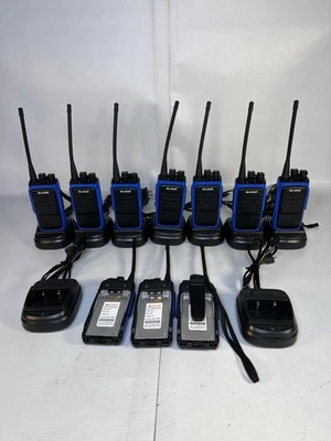 Lot of 10 Arcshell AR-6 Walkie Talkies – 7 Tested + 3 No Battery Radio - Image 1 of 4