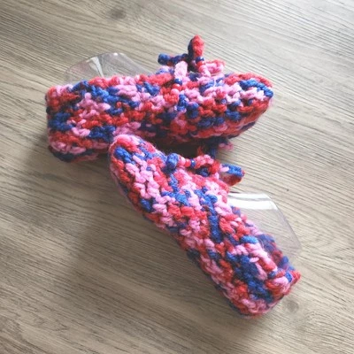 钩针成人拖鞋短靴女式美国 6 House 鞋袜抽绳编织 9 — 第 1/4 张图片