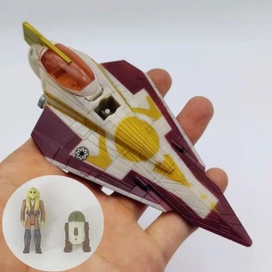 Chase 5000 Star Wars Micro Galaxy Squadron Kit Fisto's Jedi Starfighter 0105 Toy - Picture 1 of 5