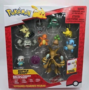 POKEMON BATTLE READY: BATTLE FIGURE MULTIPACK - 10 FIGURE - JAZWARES TOYS - NUOVO CON SCATOLA - Foto 1 di 12
