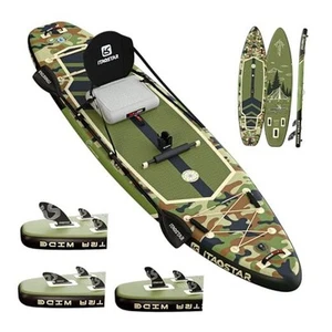 Adventure 12’×35"/39" Extra Wide Paddle Board with Seat, One-stop Premium SUP - Picture 1 of 7
