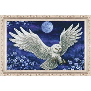 PixelHobby White Owl Kit & Frame Mosaic Art Kit - Picture 1 of 1