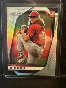 Rhett Lowder 2025 Panini Prizm - Silver Prizm #268 (RC) - Cincinnati Reds - Foto 1 di 2