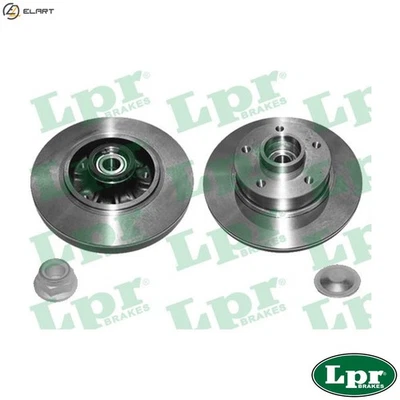 2x BRAKE DISC R1040PCA FOR RENAULT FLUENCE MEGANE/III/Hatchback/CC 1.4L 4cyl - Image 1 of 4
