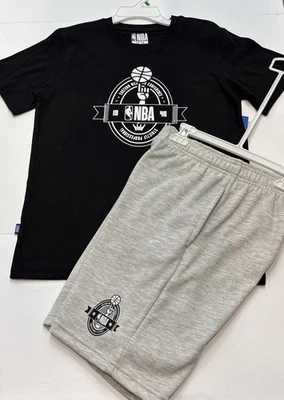 NBA Boys 2 Piece Black/Gray Short Set Size 8 Brand New‼️ - Image 1 of 4