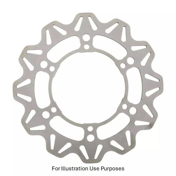 Rotor trasero de acero inoxidable EBC Vee para Yamaha SRX 600 1986 - 1987 Foto 1 de 1