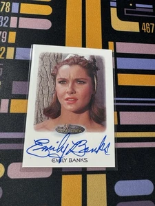 Woman Of Star Trek Emily Banks As Tonia Barrows TOS 2009 Autogramm - Bild 1 von 2