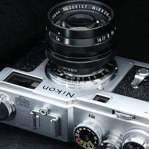 Nikon S3 Silver + 50mm F/1.4 Lens Kit Limited Edition #185 -Near Mint- - Picture 1 of 12