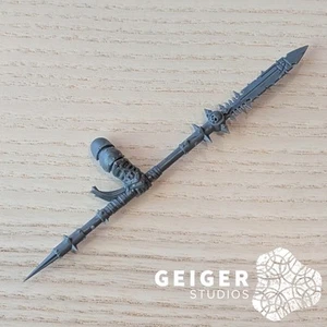 Warhammer AoS Blades of Khorne Bits | Mighty Skullcrushers | Bloodglaive Spear A - Picture 1 of 1
