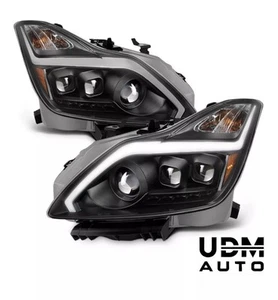 2008 - 2015 G37 / Q60 Coupe Switchback LED Signal Projector Headlights L + R - Picture 1 of 8
