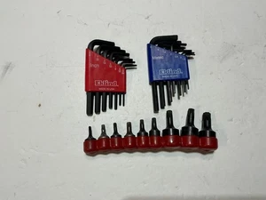 2 Eklind Hex key sets metric & SAE plus 9 piece torx socket set all for $15 USA - Picture 1 of 3