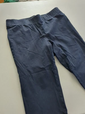 Talbots 16 Women’s Skinny Ankle Pull On Pants Stretch Elastic Waist Dark Blue  - Image 1 of 4