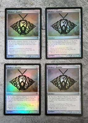 4x Mishra's Bauble - Foil - NM/LP MTG Coldsnap - Image 1 of 2