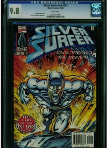 Silver Surfer #121 CGC 9,8 como nuevo páginas blancas 1996 Don Hudson arte tirada inferior - Imagen 1 de 3