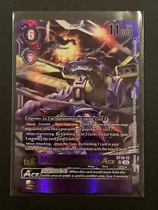 MetalGarurumon Ace | ST16-12 SR | Purple | Versus Royal Knights | Digimon TCG - Picture 1 of 3
