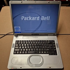 Packard Bell Easynote R1910 ,Celeron M ,15.6", NO HDD, 512MB RAM ,TESTED TO BIOS - Picture 1 of 24