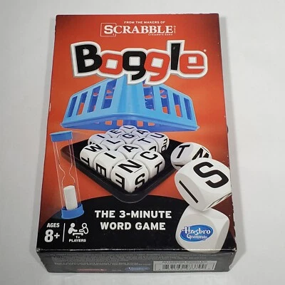 2014 Boggle 3 Minute Word Game Scrabble Brand Age 8+ 1+ Players - Image 1 of 4
