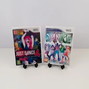 Nintendo Wii Just Dance 4 Edición Especial y Nintendo Wii Levántate y Baila Precintado - Imagen 1 de 6