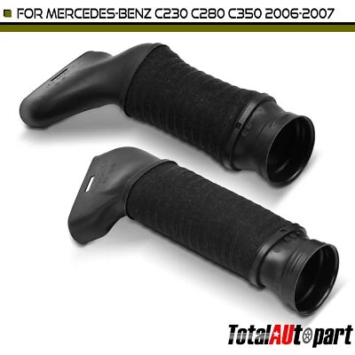 Manguera de admisión de aire del motor para Mercedes-Benz C230 C280 C350 2006-2007 izquierda y derecha Foto 1 de 4