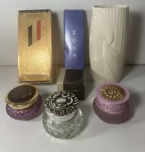 Avon Bulk Items X7 - Jars, Brush Comb Used, Watch - Vintage Collectables - Picture 1 of 21