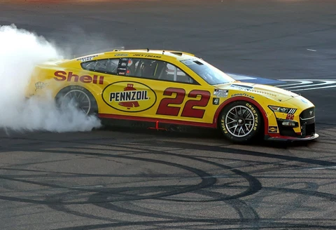 Joey Logano #22 Shell Penzoil NASCAR 2022 Champion 13x19 Gloss Photo Print 29BBD Cover