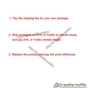 Pay shipping or pay the difference in product price. - Picture 1 of 1
