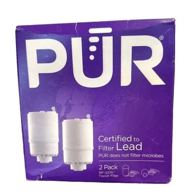 PUR Faucet Mount Certified to Filter Lead - 2 Filters (BRAND NEW FACTORY SEALED) - Image 1 of 4