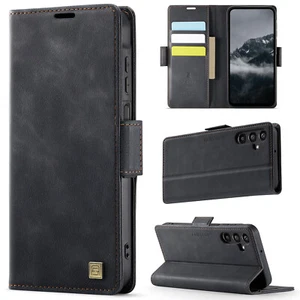 For Samsung Galaxy A16 A14 A15 A54 A55 Cases Magnetic Leather Flip Stand Covers - Picture 1 of 65