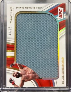 2023 Panini Immaculate UFC Octagon Canvas Belal Muhammad /25 - Picture 1 of 1