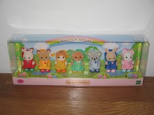 Sylvanian Families Raincoat Babies 7 figures Limited Edition BNIB