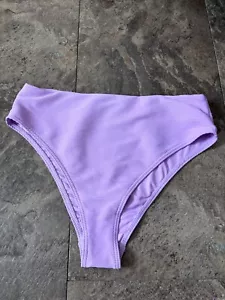 BILLABONG Tanlines Maui High Waist Purple Bikini Bottoms XL - Picture 1 of 6