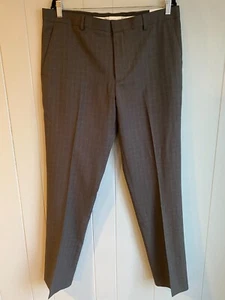 Perry Ellis Portfolio schmal geschnittene Anzughose für Herren 36 x 34 neu mit Etikett anthrazit - Bild 1 von 8