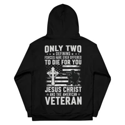 Only Two Defining Forces - Unisex Hoodie - Image 1 of 4