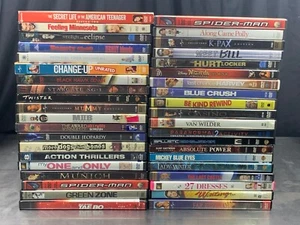 Lots of 40 Used DVDs Assorted Genre Movies TV Shows 40-Bulk DVD Lot - Bild 1 von 3