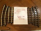 4 Pro-Cleaned New Bright Holiday Express Curved 380 Only  TRACKS  No Broken Clip