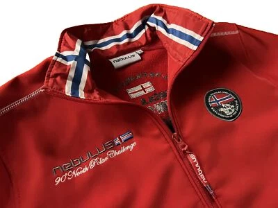 NEU und ungetragen Herren Softshell Jacke Nebulus Gr. S/M rot - Bild 1 von 4