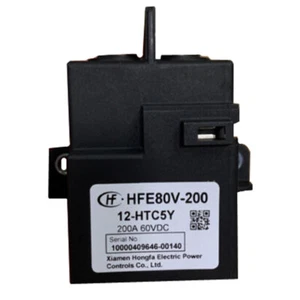 1PC HONGFA HFE80V-200-12-HTC5Y 12VDC New Energy Automotive Relay 60VDC 200A - Picture 1 of 3