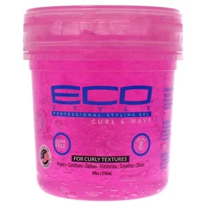 Eco Style Professional Hair Gel 8 Oz Flake Free Strong Edge Control Made In Usa - Picture 1 of 2