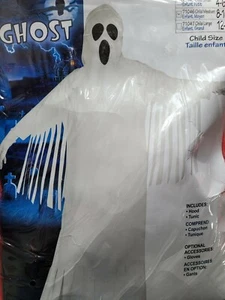 Children's Ghost Halloween Costume Size 8-10  - Picture 1 of 5