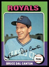 1975 Topps Bruce Dal Canton Kansas City Royals #472
