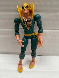 MARVEL LEGENDS APOCALYPSE BAF SERIES IRON FIST GREEN ACTION FIGURE TOY BIZ - Picture 1 of 4