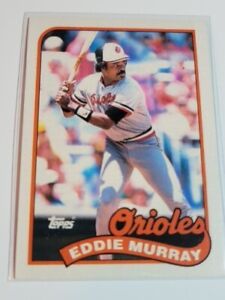 EDDIE MURRAY 1989 Topps #625.  ORIOLES