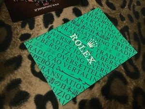 6. 1996 ROLEX TRANSLATION BOOKLET Daytona Submariner Gmt Explorer Datejust - Bild 1 von 10
